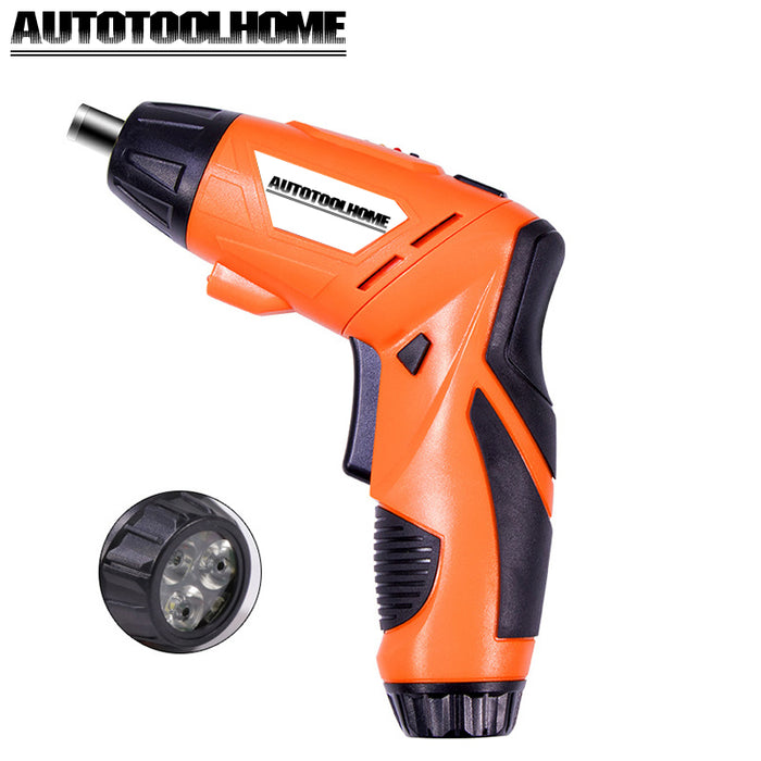 AUTOTOOLHOME Electric Screwdriver Battery Rechargeable Cordless Screwdriver Powerful Impact Wireless Screwdriver Drill Electric Screw Driver