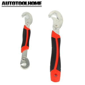 AUTOTOOLHOME Universal Spanners  ratchet wrench multifunctional tool set outdoor wrench universal wrench multi-purpose durable movable wrench